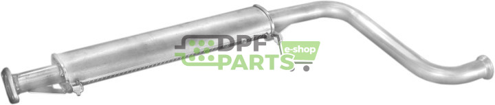 Střední tlumič výfuku Lada 2110 1.5 16V, Polmo 11.25 A, OE