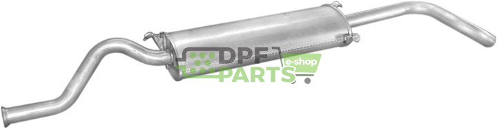 Koncový tlumič výfuku Lada 21115 1.5 00-, Polmo 11.26 A, OE