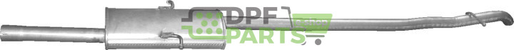 Koncový tlumič výfuku Mercedes Vaneo 1.7 CDi Turbo Diesel, Polmo 13.193 A, OE 414 490 07 21