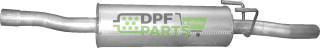 Střední tlumič výfuku Mercedes Sprinter 209/211/213/215/309/311/313/315 CDi Turbo Diesel, Polmo 13.194 A, OE 9064901101