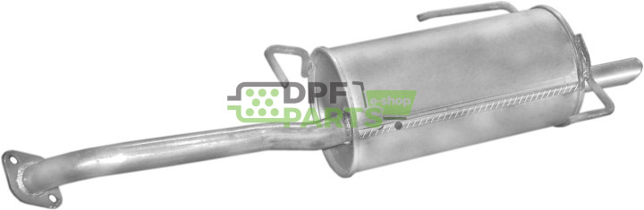 Koncový tlumič výfuku Nissan Sunny sedan  2,0D  90-96, Polmo 15.162 A, OE 20100-66C01