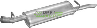 Koncový tlumič výfuku Opel Vectra A 1.8i/2.0i HB kat 88-95, Polmo 17.286 A, OE 852356 852884 90280502 90349968 90399170