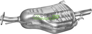 Koncový tlumič výfuku Opel Astra G 1.4i 1.6i, Polmo 17.291 A, OE 24422992 5852067 5852097 90573469
