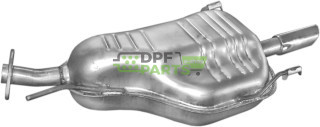 Koncový tlumič výfuku Opel Astra G 1.8i/2.0i 16V HB 98-, Polmo 17.297 A, OE 5852056 90530879