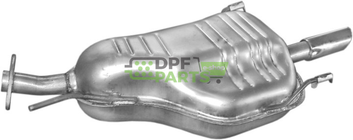 Koncový tlumič výfuku Opel Astra G 1.8i/2.0i 16V HB 98-, Polmo 17.297 A, OE 5852056 90530879
