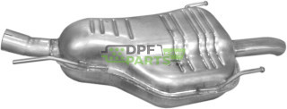 Koncový tlumič výfuku Opel Astra G 2.2 DTi 02-03 hatch. (roztlakování), Polmo 17.313 A, OE 854176