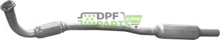 opravný tlumič výfuku Opel Astra G 1.7 DTi 02/00-09/04, Polmo 17.317 A, OE 5854358
