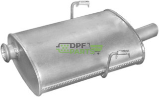 Koncový tlumič výfuku Peugeot 406 2.0i 16V SDN kat 95-97, Polmo 19.103 A, OE 1726AQ 1726H9