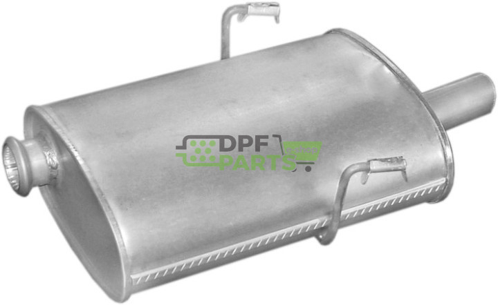 Koncový tlumič výfuku Peugeot 406 2.0i 16V SDN kat 95-97, Polmo 19.103 A, OE 1726AQ 1726H9