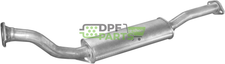 Počáteční tlumič výfuku Peugeot 605 2.1 Turbo Diesel 90-00, Polmo 19.153 A, OE 1717.20