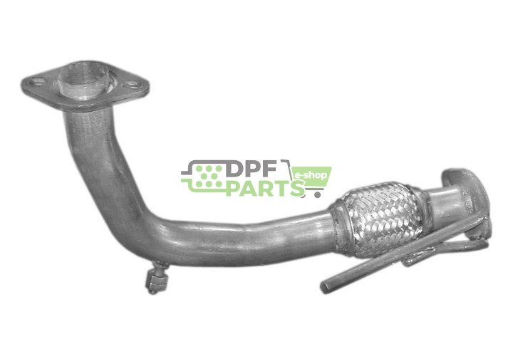 Rura kolektorowa Toyota Corolla 1.8D  87-92, Polmo 26.319 A, OE 1741064270