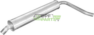 Koncový tlumič výfuku Avia dlouhá, Polmo 29.01 A, OE