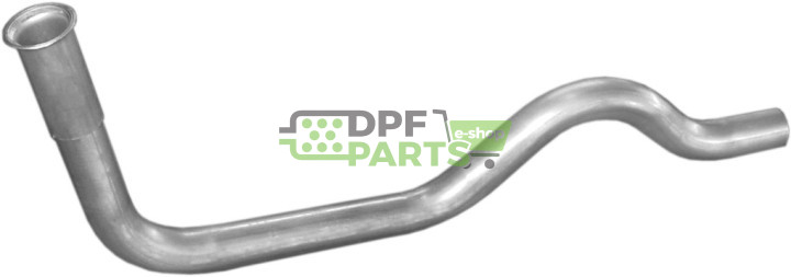 Trubka sběrná VW Golf II/ Jetta 1.0/1.3 85-92, Polmo 30.327 A, OE 191253091F