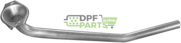 Trubka sběrná VW Golf II 1.6D  83-91/Jetta 84-91, Polmo 30.339 A, OE 191253091B