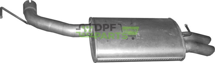 Koncový tlumič výfuku Chrysler 300 M 3.5 99-04, Polmo 45.38 A, OE 
