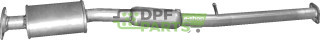 Střední tlumič výfuku Subaru Forester 2.0 4X4 09/02-, Polmo 46.05 A, OE 44200FE050