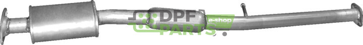 Střední tlumič výfuku Subaru Forester 2.0 4X4 09/02-, Polmo 46.05 A, OE 44200FE050