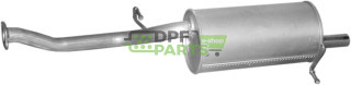 Koncový tlumič výfuku Subaru Impreza 2.0 turbo 12/96-, Polmo 46.06 A, OE 44305FA051
