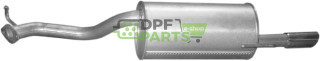 Koncový tlumič výfuku Subaru Legacy III 2.0   2.5 Kombi 98-03/ Outback Sport 2.5 00-03, Polmo 46.07 A, OE 44300AE010