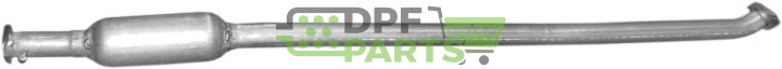Střední tlumič výfuku Subaru Justy 1.3 Hatchback 4x4, Polmo 46.09 A, OE 1426-066E00 1426-067B01