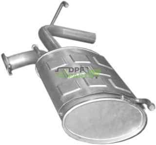 Koncový tlumič výfuku Subaru Justy 1.3 Hatchback 4x4/ Suzuki Swift 1.3 87r. 4WD, Polmo 46.10 A, OE 1430-066E50