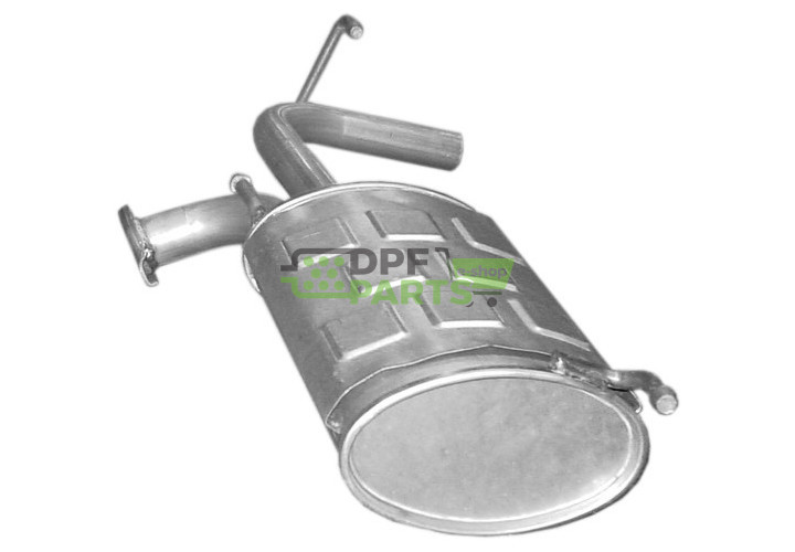 Koncový tlumič výfuku Subaru Justy 1.3 Hatchback 4x4/ Suzuki Swift 1.3 87r. 4WD, Polmo 46.10 A, OE 1430-066E50