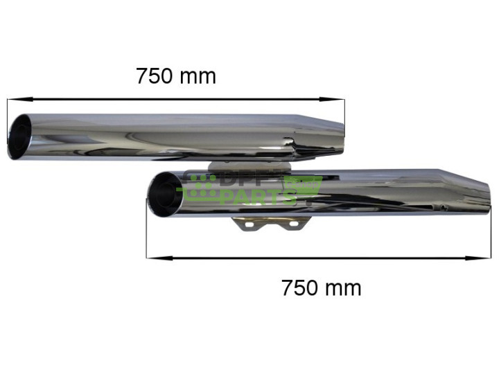 Tłumik / Honda VTX 1300 S/Retro