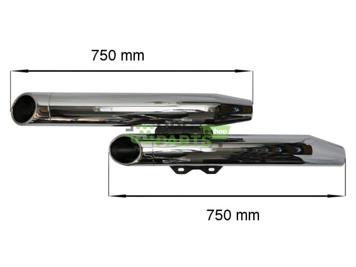 Tłumik / Honda VTX 1300 S/Retro