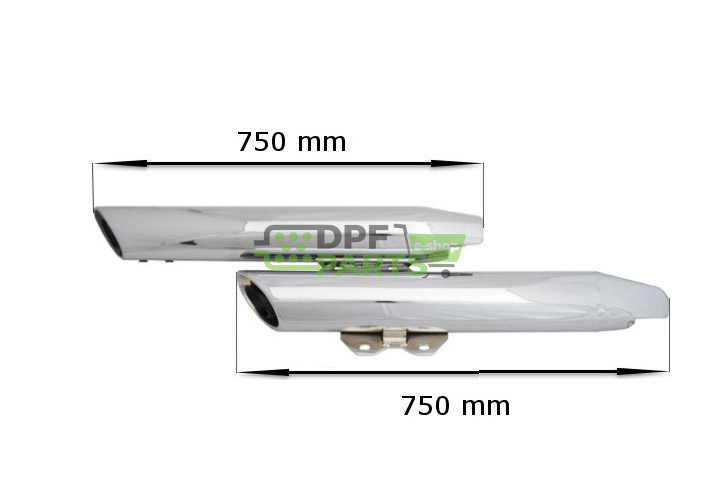 Tłumik / Honda VTX 1300 S/Retro