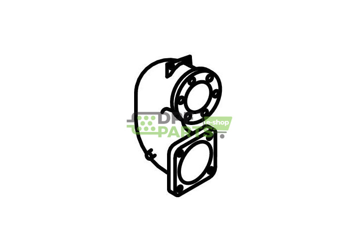 Kolano od turbiny Dinex 21225 , Nr OE: 1292569