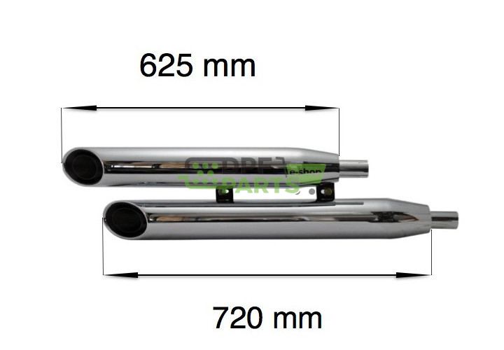 Tłumik / Yamaha Drag Star 1100 do rocznika 2003