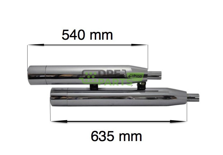 Tłumik / Yamaha Drag Star 1100 do rocznika 2003