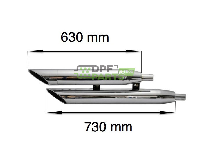 Tłumik / Yamaha Drag Star 1100 do rocznika 2003