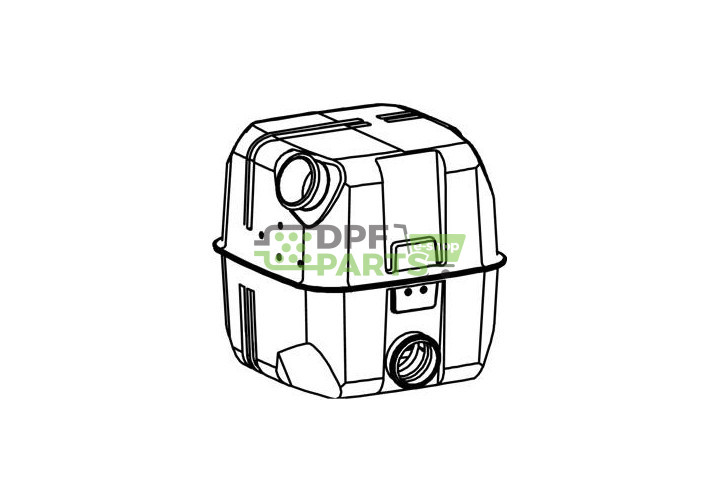 Rura wylotowa , DINEX 68696 , Nr OE: 1344153