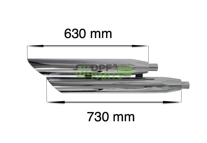 Tłumik  / Yamaha Drag Star 1100 od rocznika 2003