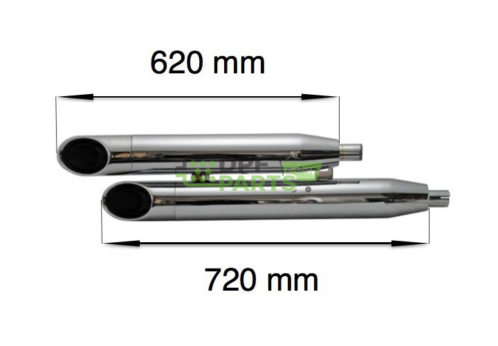 Tłumik / Yamaha Drag Star 1100 od rocznika 2003