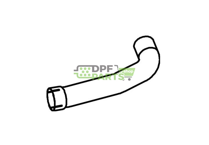 Rura do tłumika  Dinex 47276 , Nr OE: 81.15204.0542