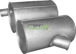 Tlumič IVECO EUROTRAKKER, Polmo 64.14 A, OE 41020596