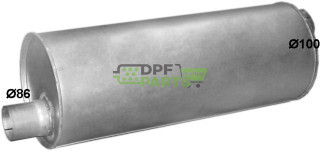 tlumič Mercedes Sk 17-35 tun, Polmo 69.78 A, OE 645.490.1501