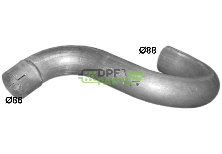 spojovací trubice Mercedes 1320, Polmo 69.89 A, OE 674.490.1719 674.490.3219