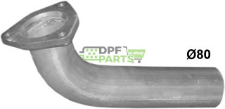 Sběrná trubice Mercedes Unimog 88-, Polmo 69.91 A, OE 4274900119