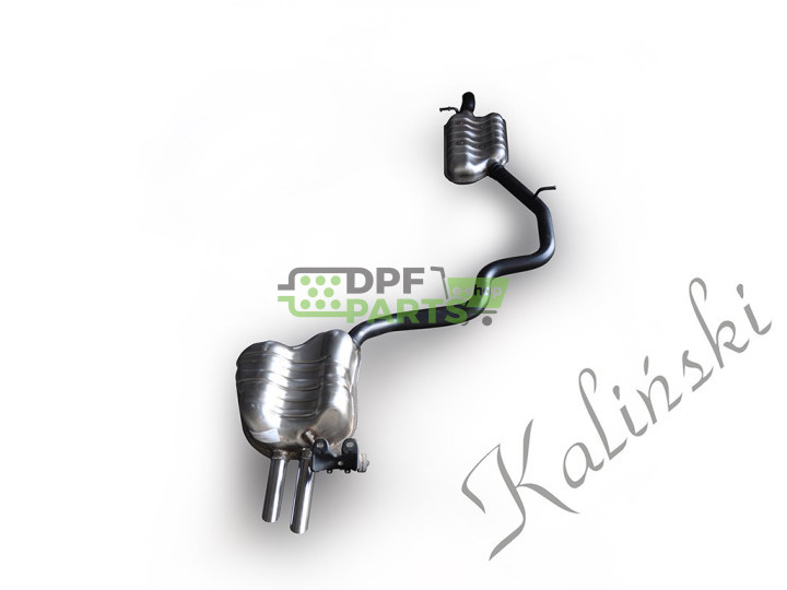 Tłumik / Skoda SuperB II  2009-