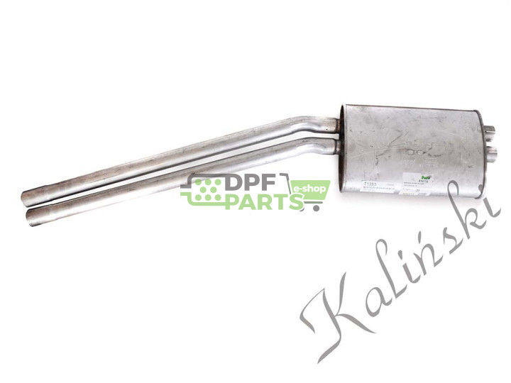 Tłumik/ tłumiki/   Mercedes W108 / W109 / W116  Coupe-Cabrio  1965-1972 / 1124901421 /  WALKER 6405094