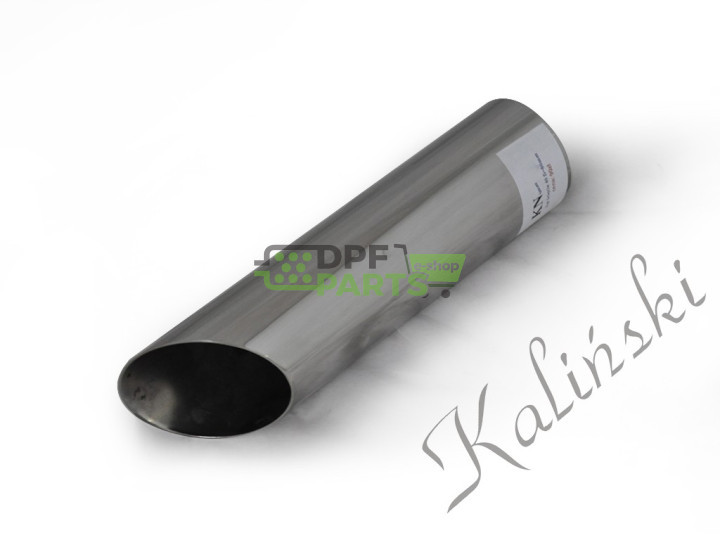 Końcówki ozdobne układu wydechowego / ścięcie pod kątem 45° / fi 55