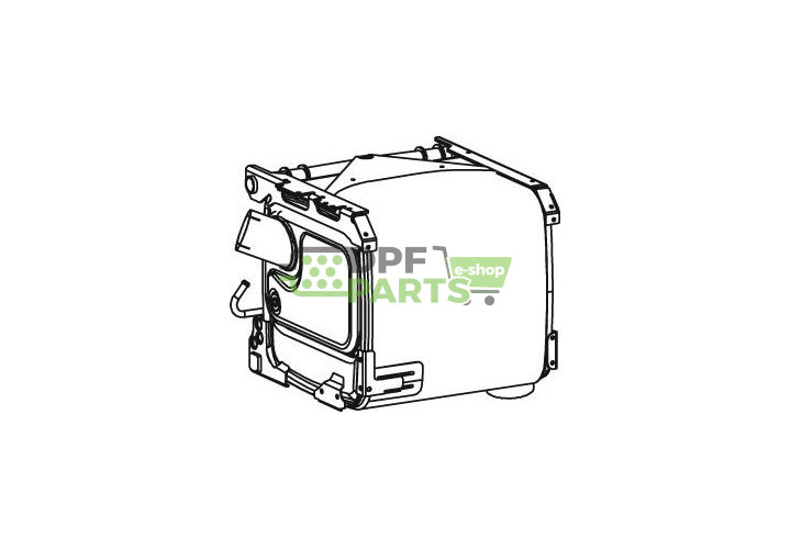 Katalizator K6914 SCR Euro 5, Dinex 51384 A0004908514 , 000.490.8514