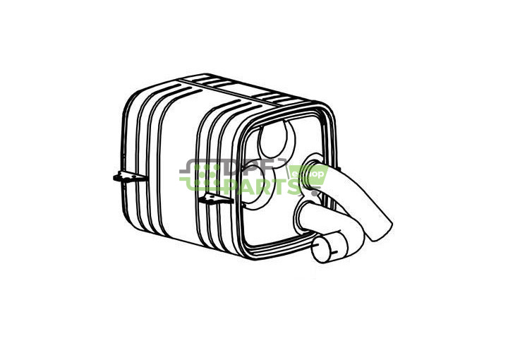 Katalizator K6904 SCR Euro 4 , 4-cyl. A0024901414 , 002.490.1414