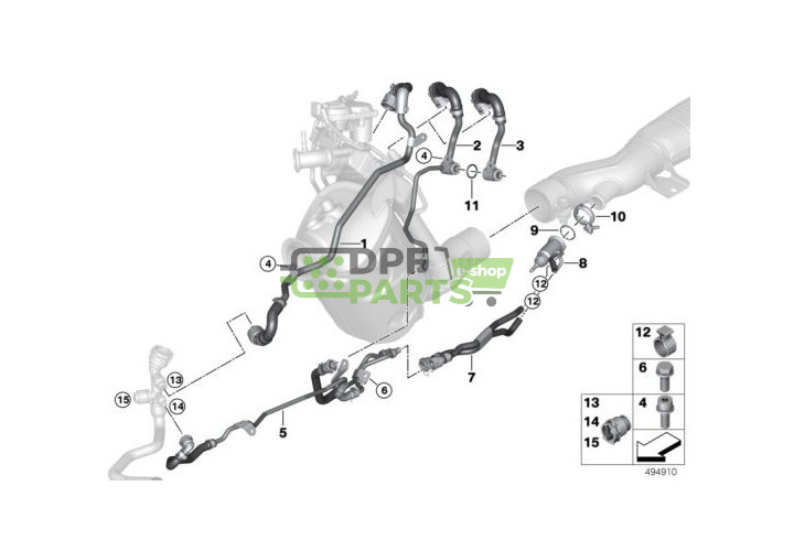 Filtr DPF Unikat 350mm