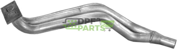 Trubka sběrná Audi 80 73-86/Coupe 80-82/VW Passat 74-88/Santana 81-86 1.3/1.6, Polmo 01.135 A, OE 843 253 101 843 253 101 E