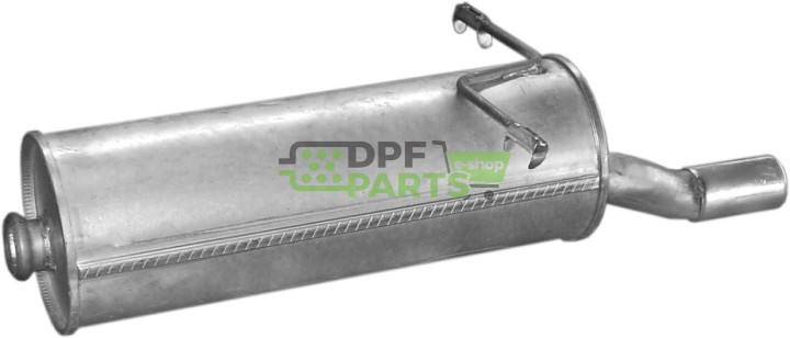 Tłumik końcowy Citroen Xsara Picasso 1.6i  99-, Polmo 04.258 A, OE 1726.EN 1726.TY 173025