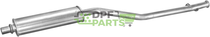 Střední tlumič Citroen Xsara Picasso 1.6i  99-, Polmo 04.261 A, OE 1717.G1